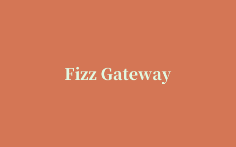 Fizz Gateway网关官方入门教程