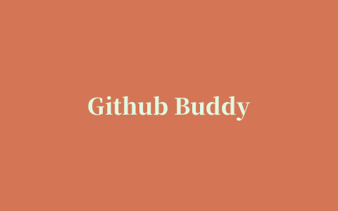 Github Buddy yeah a dog crx插件173.73B