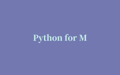 Python for Maya DCC工具插件开发学习记录（一）