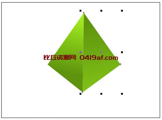 CorelDRAW(CDR)制作绿色立体图标教程步骤详解