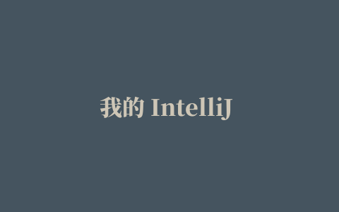 我的 IntelliJ IDEA Vim 插件配置