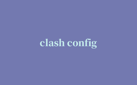 clash config generator