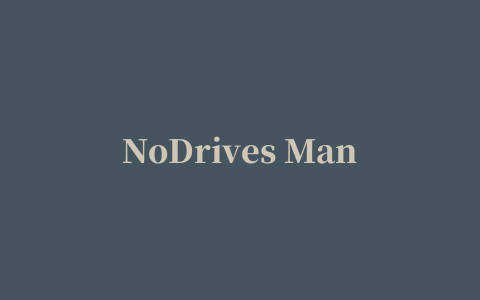 NoDrives Manager(隐藏硬盘分区工具)