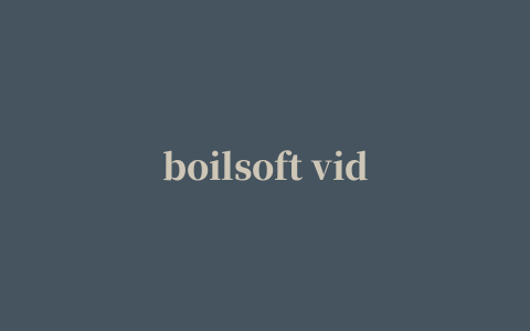 boilsoft video joiner修改版