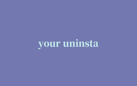 your uninstaller绿色版