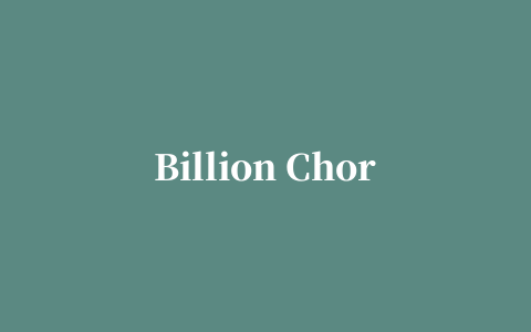 Billion Chords吉他学习修改版