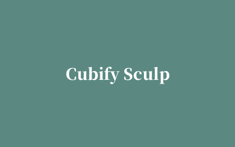 Cubify Sculpt2015