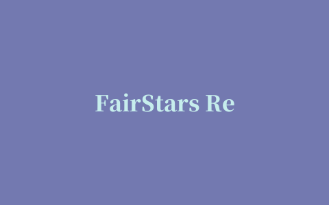 FairStars Recorder(实时录音及格式转换)