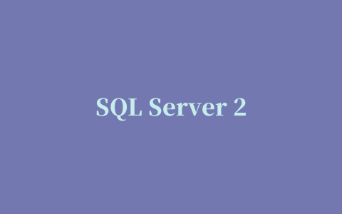 SQL Server 2008 SP3