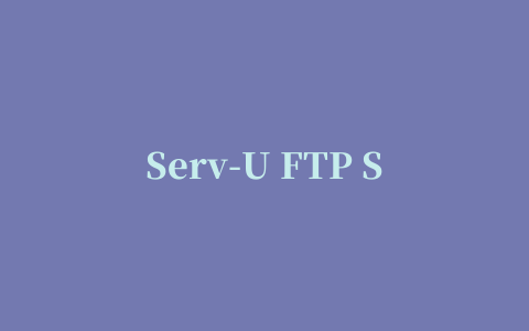 Serv-U FTP Server(ftp服务器)