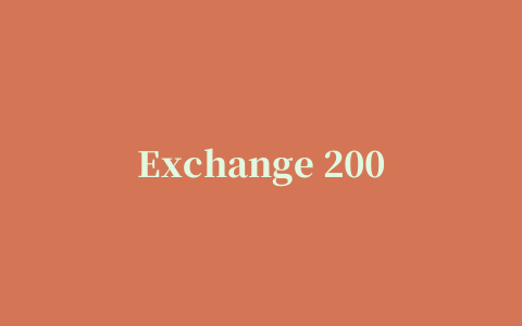 Exchange 2003