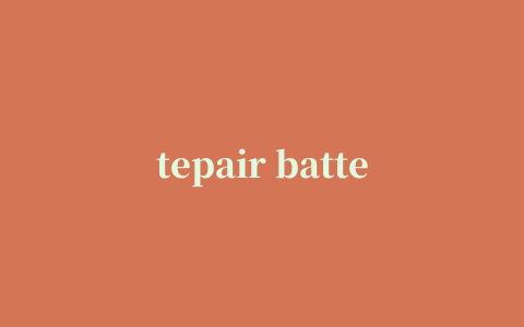 tepair battery life修改版