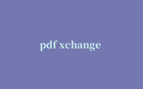 pdf xchange pro x64