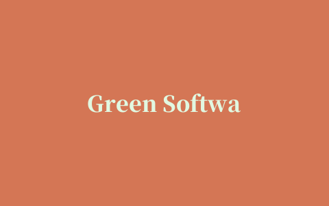 Green Software文件MD5校验工具