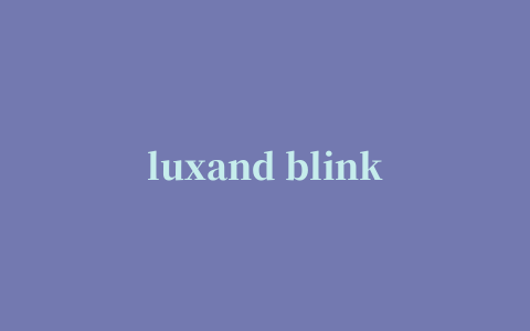 luxand blink! pro人脸解锁软件