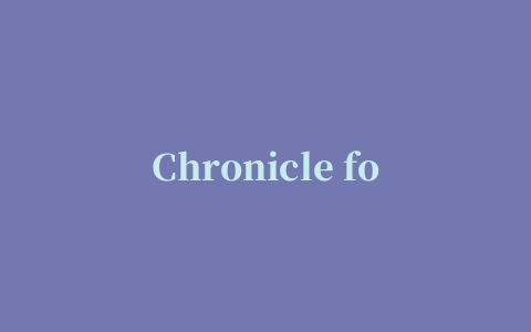 Chronicle for mac