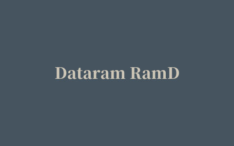 Dataram RamDisk免注册版