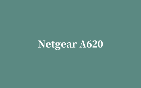 Netgear A6200无线网卡驱动