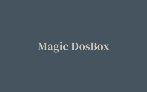 Magic DosBox模拟器