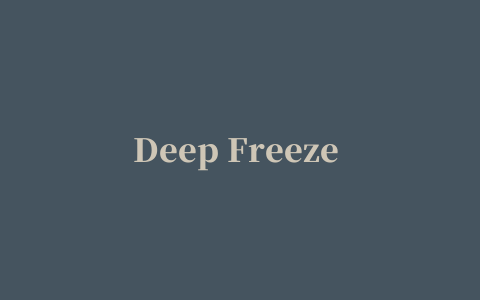 Deep Freeze Password Remover