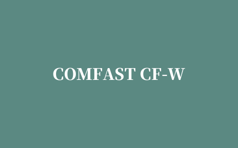 COMFAST CF-WU670N无线网卡驱动