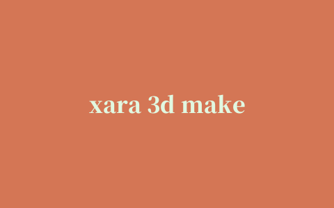 xara 3d maker 7