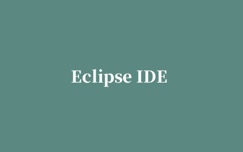 Eclipse IDE for Java Developers