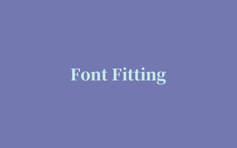 Font Fitting Room Deluxe(字体试衣间)