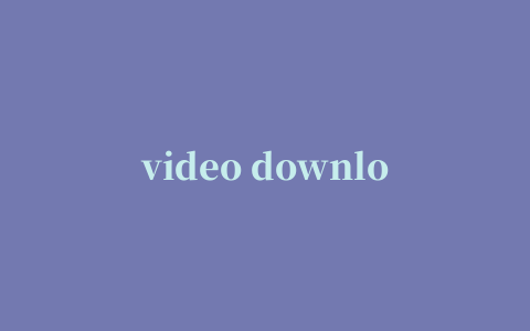 video download helper chrome插件