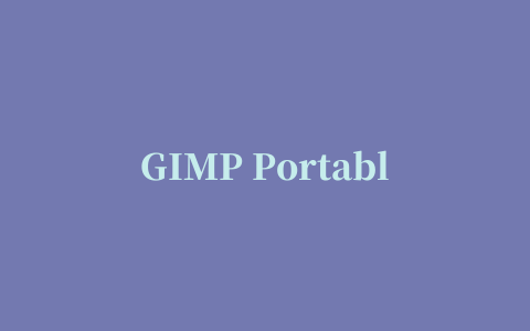 GIMP Portable