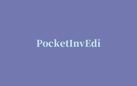 PocketInvEditor Pro