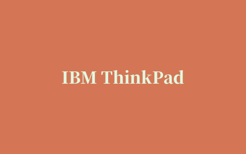 IBM ThinkPad网卡驱动