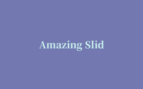 Amazing Slider