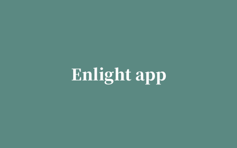 Enlight app