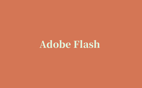 Adobe Flash CS4