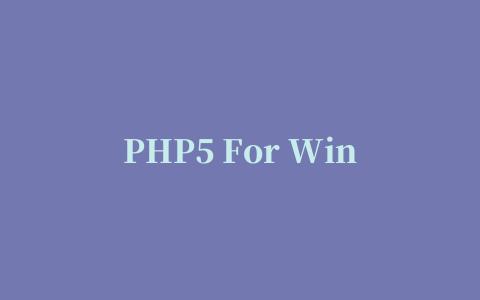 PHP5 For Windows VC9-x86(修复hash漏洞)