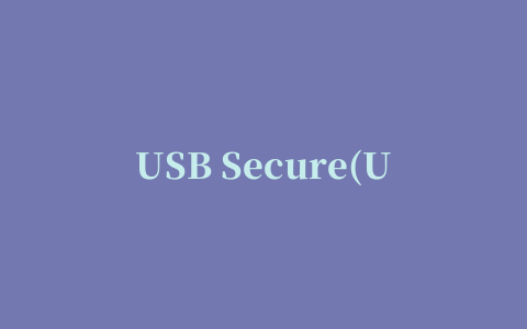 USB Secure(USB安全)