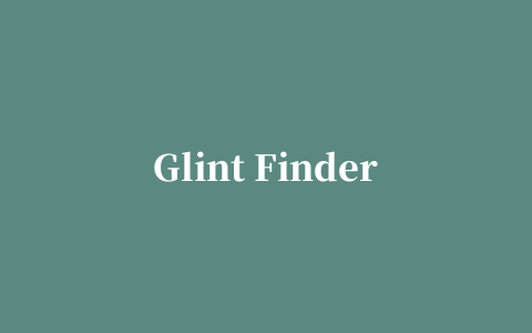 Glint Finder开房私密工具