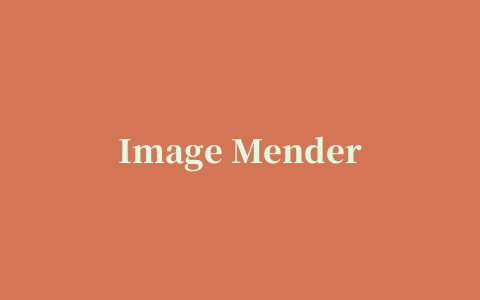 Image Mender(图片去水印软件)